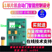 基于51單片機自動門智能控制系統設計開發板DIY電子實訓實驗套件