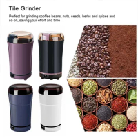 Electric Coffee Bean Grinder Portable Coffee Maker Grain Grinder Coffee Grinder Mini Flour Grinder Kitchen Accessories