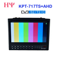 KPT-717ST+AHD DVB-S2 DVB-T/T2 DVB-C Combo test cctv camera DVB-T/T2 DVB-C Combo satellite Finder meter