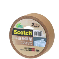 【3M】牛皮紙膠帶 36mmx40y 3039(黏貼 修補 居家修膳)