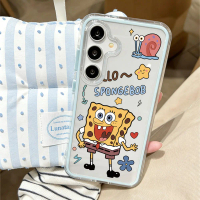 SpongeBob cartoon two tone airbag case for Samsung /S23 UITRA/S22 UITRA /S24/S25 A05/MOS/F05 /A06/M0