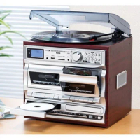Multi-Function Recording Vinyl/SD/CD Tape USB All-in-One Player home decoration accessories تحف كبيره للمنزل статуэтки кошек