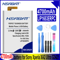 HSABAT LIP1653ERPC 4700mAh Battery for Sony Xperia XA2 Ultra G3421 G3412 XA1 Plus Dual H4213 H4233