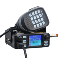 Mobile Radio HIROYASU IC-980Pro Car Transceiver UHF VHF Dual Band Dual Watch 25W 200Ch Background Noise Reduction Walkie Talkie