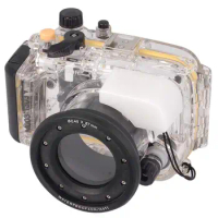 Meikon 40M Underwater Waterproof Camera Case Scuba Diviong Housing For Sony RX100 DSC-RX100 Camera