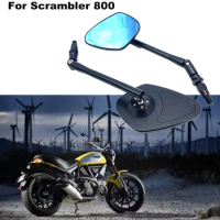 Motorcycle modified rearview mirror For Ducati Scrambler 800 2015-2021 CNC rearview mirror