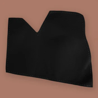 Front Left Black Door Armrest Handle Pull Bowl Cover Microfiber Leather Fit for BMW 5 Series F10 F18 2011 2012 2013 2014-2017