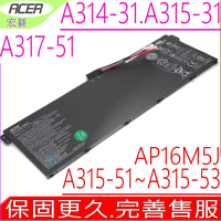 ACER 宏碁 AP16M5J 電池 Aspire  A315-31 A315-32 A315-33 A315-39 A315-41 A315-41G A315-41S A315-51 A315-53