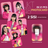 CETAK PHOTOCARD 2R DENGAN KUALITAS GAMBAR TERBAIK ANTERAJA PERSONIL TERBAIK JKT48 - 21 PCS 2 SISI DE