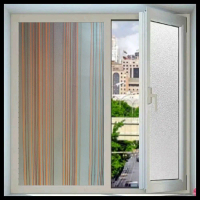 Sticker Kaca Sandblast Motif 90cm - Burem