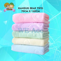 HANDUK BEAR 70X140 HANDUK MANDI BESAR UKURAN 70 X 140 MICROFIBER TIPIS