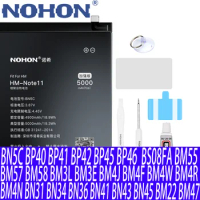 NOHON battery For Xiaomi Redmi Note BN5C BM58 BP41 BP42 BP45 BM3L BM3E BN43 BN45 BM4R BM4N BM55 BP40 BN31 BN34 BN36 BN41 Bateria