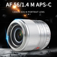 Viltrox 23/33/56mm F1.4 M Auto Focus Large Aperture Portrait Lens for Canon EOS M Mount Camera Lens M5 M6II M200 M50