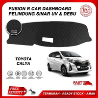 Car Cover Fusion R Dashboard Mobil Toyota Calya Premium Custom Fit / Pelindung Dashboard Mobil Elega