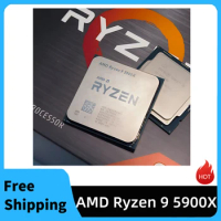 AMD Ryzen 9 5900X 3.7GHZ twelve-Core twenty-four-Thread 7NM 105W L3=64MB Socket AM4 cpu chips frequency desktop computer