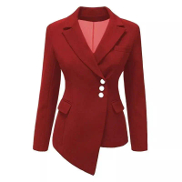 Blazer wanita/ blazer/ jas blazer wanita / blazer model kece Tangan Panjang Kancing Kerja