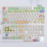 [2025] Crayon Xiaoxin Key Cap MOG Round High Cartoon Cute MAC Sublimation 64 68 K99 108 104