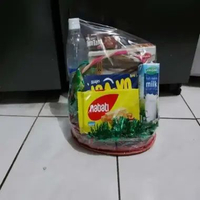 Parcel Lebaran 2021 (11) Hantaran Aneka Snack + Pocari Sweat Termurah