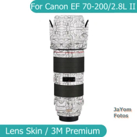 EF70200/2.8L II Camera Lens Sticker Coat Wrap Protective Film Body Decal Skin For Canon EF 70-200 F2.8 70-200mm 2.8 L IS II USM