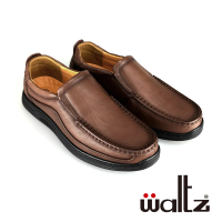 【Waltz】舒適休閒 通勤首選  牛皮休閒鞋(622225-23 華爾滋皮鞋)