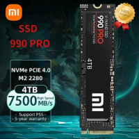Xiaomi 990PRO SSD Solid State Drive 4TB 1TB M.2 2280 SSD PCIe4.0 NVMe Gaming Internal Hard Drive 7450MB/S For PS5 Laptop Desktop