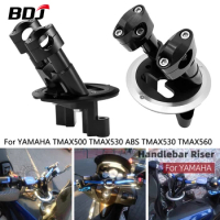 BDJ TMAX500 TMAX530 Motorcycle Handlebar Handle Clamp POUR GUIDON Riser KIT For TMAX 500 TMAX 530 ABS TMAX 560 TMAX560 2020