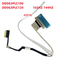 New Laptop LCD FHD Cable For HP Pavilion Gaming OMEN 8 TPN-Q278 15-FA 15-FB DD0G3PLC100 120 165Hz 144Hz 40pin