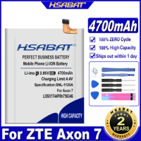 HSABAT 4700mAh LI3931T44P8h756346 Battery for ZTE Axon 7 5.5inch A2017 Li3927T44P8H726044 for ZTE Axon 7 Mini 5.2 Inch