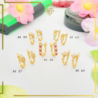 ANTING JEPIT WANITA PERMATA EMAS ASLI KADAR MUDA 6K/300 & 8K/375 ANTING WANITA - AKLK 57, 58, 64