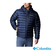 Columbia 哥倫比亞 男款 -極暖連帽羽絨外套-深藍 UWE68690NY / FW22