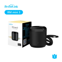 Broadlink RM RM Mini 3 Remote Control for Smart Home Solution WiFi IR Remote support Google Home and Alexa