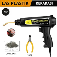 Mesin Solder las stapler plastik Bumper plastic welding