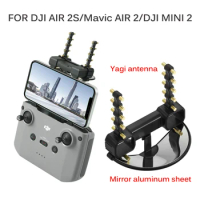 Air 2S Antenna Amplifer Yagi Signal Booster for DJI Mini 2/DJI Air 2S/Mavic Air 2 Drone Mirror Aluminum Range Extender Accessory