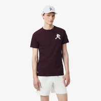 เสื้อยืดผู้ชาย LACOSTE TENNIS X NOVAK DJOKOVIC PACK - BROWN