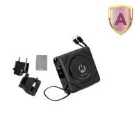 【MYCELL】PC-051 MagSafe七合一10000mAh 22.5W 4孔輸出(自帶線+國際轉接頭)