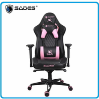 賽德斯 SADES Unicorn 獨角獸-黑/玫瑰粉 人體工學電競椅