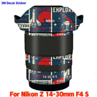 Z 14-30mm F4 S Anti-Scratch Lens Sticker Protective Film Body Protector Skin For Nikon Z 14-30mm F4 S Z14-30 F/4 F/4S