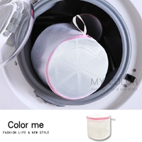 洗衣網 護洗袋 包邊加厚 日本外銷 內衣袋 粗網 細網 衣物洗衣袋(圓筒)【 Z032】color me