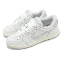 【NIKE 耐吉】休閒鞋 Air Jordan 1 Low 85 男鞋 女鞋 灰 白 麂皮 Neutral Grey(FB9933-100)