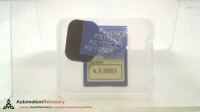 KEYENCE OP-88148, CV-X400 FIRMWARE SD MEMORY CARD, NEW* #299118