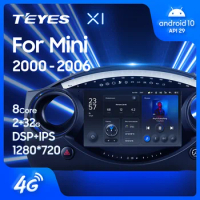 TEYES X1 For BMW Mini Hatch R50 2000 - 2006 Car Radio Multimedia Video Player Navigation GPS Android 10 No 2din 2 din dvd