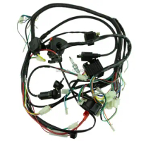 New Full Wiring Harness Loom Ignition Coil CDI For 150cc 200cc 250cc 300cc Lifan Zongshen ATV Buggy Quad Electric Start Engine