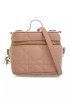 Dior 二手 Dior 超細羊皮 Cannage Lady Dior 化妝箱