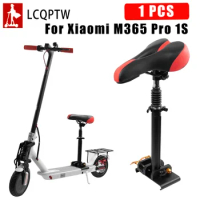 Modifited Electric Scooter Folding Seat Chair for Xiaomi M365 Pro 1S Adjustable Seat High Shock Absorption Cushion Fast Shipping