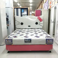 DIVAN SANDARAN HELLO KITTY + KASUR BUSA ROYAL MEDICARE FREE ONGKIR SERANG KOTA DIVAN SAJA NO 2 160CM