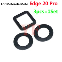 50Set For Motorola Moto Edge 20 Pro Edge 30 Fusion Neo Rear Back Camera Glass lens Cover with Adhesive Sticker