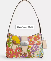 春夏Coach肩背包 Eliza Shoulder Bag With Floral Print