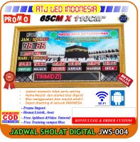Jadwal Sholat Digital / Jam Masjid / lampu LED / jam adzan