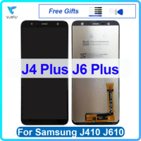 6.0'' LCD For Samsung Galaxy J6 Plus J610 J610F J610FN Display Touch Screen For Samsung J4 Plus J415 Screen Replacement Parts
