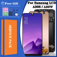 TFT For Samsung A30s SM-A307FN / DS A307F / DS A307F Display Touch Screen With Frame Assembly For Samsung A30s LCD